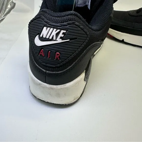 Nike Air Max 90 Anthracite Team Red size 5Y Nike Air Max 90 Shoes black burgundy