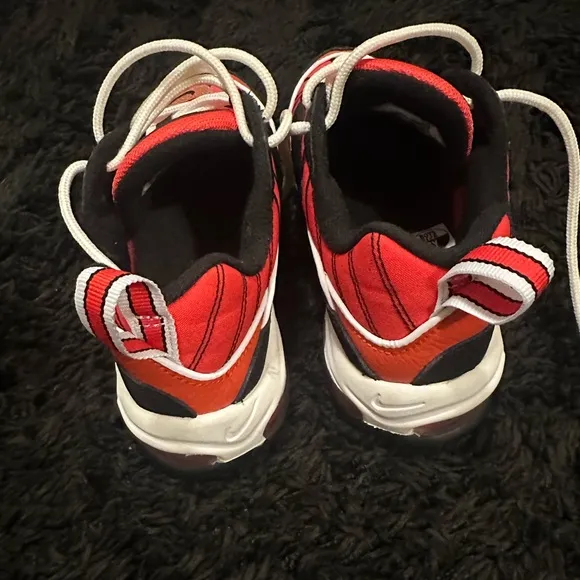 Nike Air Max 98 habanero red and black