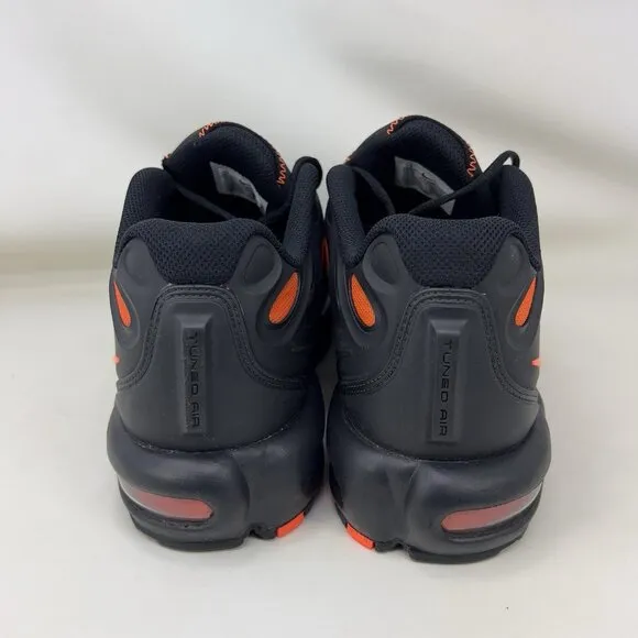 Nike Air Max Plus Drift Running Shoes Black Red Men’s Size 11