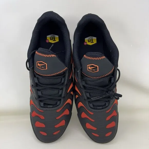 Nike Air Max Plus Drift Running Shoes Black Red Men’s Size 11