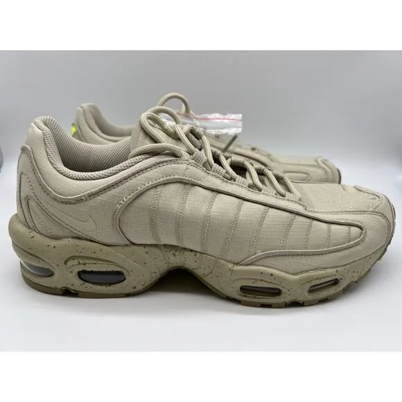 Nike Air Max Tailwind 4 Running Shoes Sandtrap Linen Bamboo BV1357-200 Mens 10.5