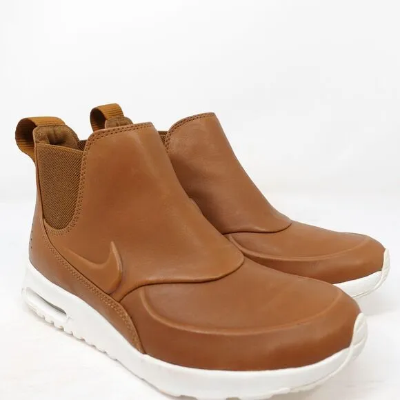 Nike Air Max Thea Mid Chelsea Style Boot Ale Brown 859550 200 Womens Size 5.5