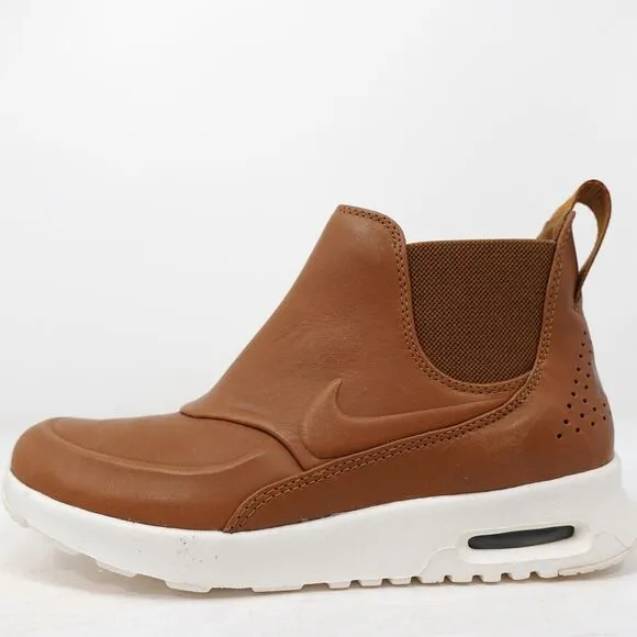 Nike Air Max Thea Mid Chelsea Style Boot Ale Brown 859550 200 Womens Size 5.5