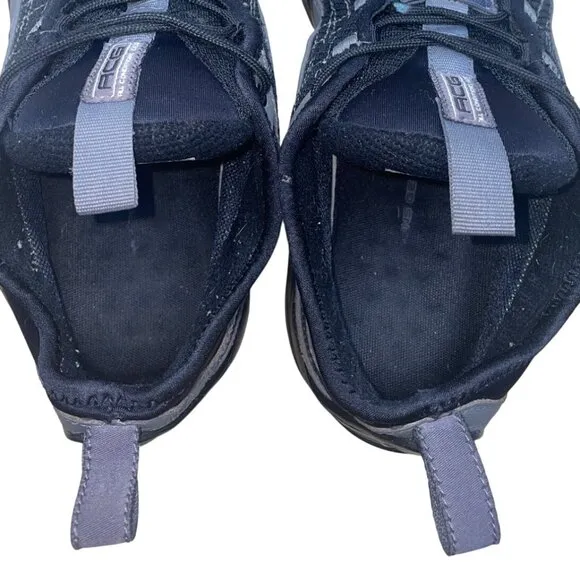 Nike Air Mens Black &amp; Gray Gore-Tex XCR Kahtoola Ice Grips Hiking Shoes Sz 12.5