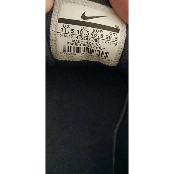 Nike Air Trail Ridge Preloved Sneakers Mens 11.5 #821