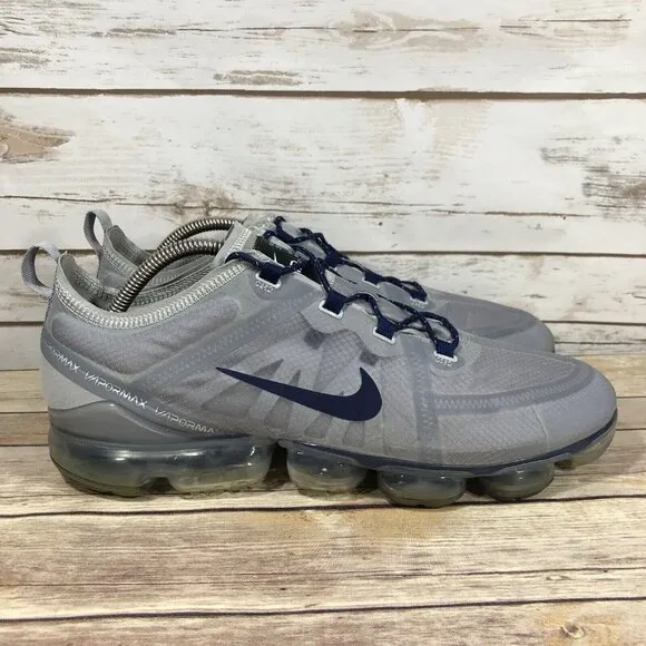 Nike Air Vapormax 2019 Shoes Mens Size 12 BQ7848-991 Athletic Running Gray