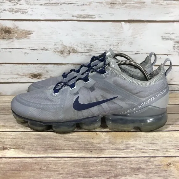 Nike Air Vapormax 2019 Shoes Mens Size 12 BQ7848-991 Athletic Running Gray