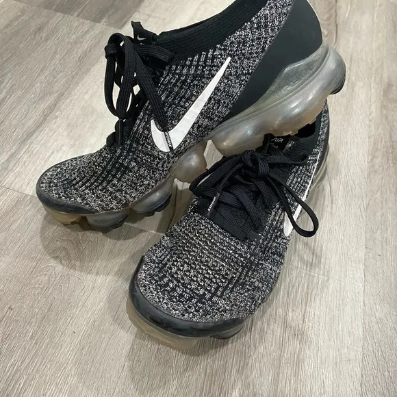 Nike Air VaporMax Flyknit 3 Oreo Running Shoes Men’s Sz 11,5 sneakers AJ6900-002