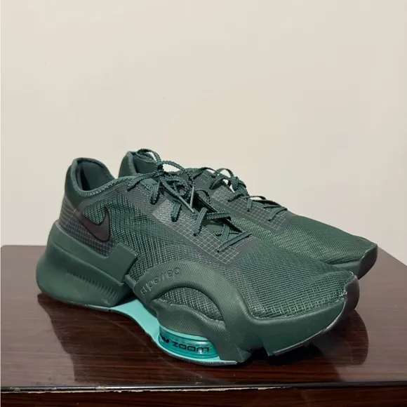 Nike Air Zoom Superrep 3 Pro Green Blue Black Shoes Running DC9115-393 Men's 13