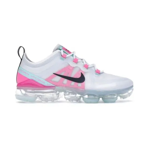 NIKE Air VaporMax 2019 'Grey Pink' Running Shoes Size 8