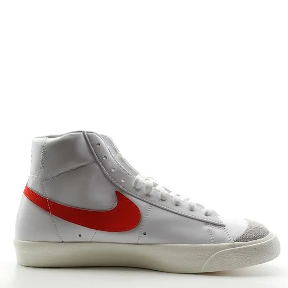 Nike Blazer Mid 77 Womens Size 12 White Habanero Red Sail CZ1055 101 Mens 10.5