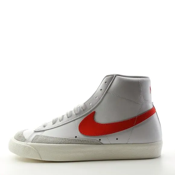 Nike Blazer Mid 77 Womens Size 12 White Habanero Red Sail CZ1055 101 Mens 10.5