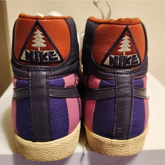 Nike Blazer Womens Mid Premium Sneakers-Abyss Pink Fire Dragon  316959-551 sz.10