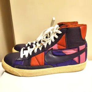 Nike Blazer Womens Mid Premium Sneakers-Abyss Pink Fire Dragon  316959-551 sz.10