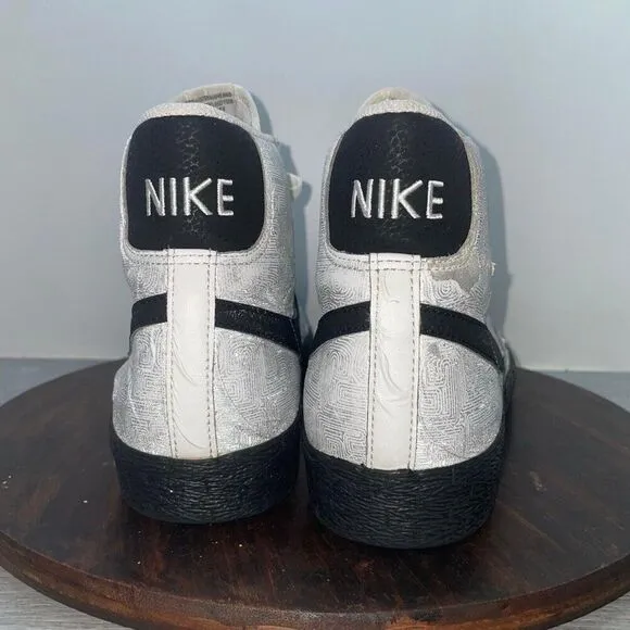 Nike Blazer High Top Mens Size 11 Blaze Shoes 316664-102 Sneakers *FLAWS*