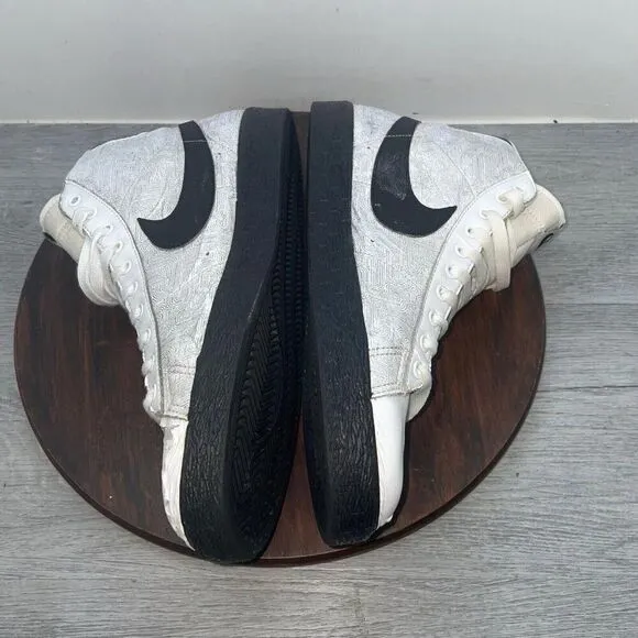 Nike Blazer High Top Mens Size 11 Blaze Shoes 316664-102 Sneakers *FLAWS*