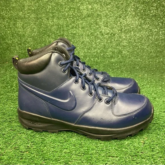 Nike Boots Men's ACG Blue Hiking Walking Combat Waterproof Patrol Size 10