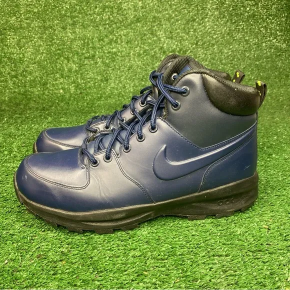 Nike Boots Men's ACG Blue Hiking Walking Combat Waterproof Patrol Size 10