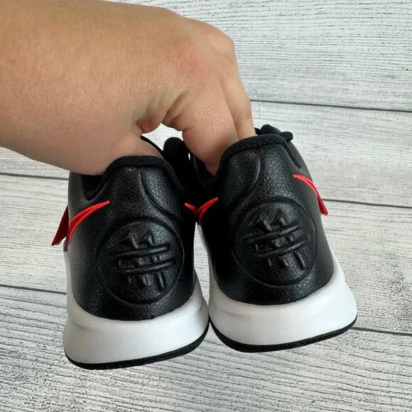 Nike Boys Red &amp; Black Kyrie Flytrap 3 Basketball Sneakers Size 1