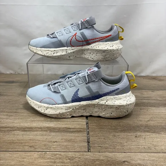 Nike Crater Impact SE Mens Athletic Running Shoes Size 8 Gray Blue DJ6308-003
