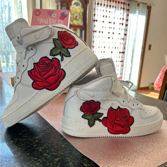 Nike Custom Air Force One Sneakers (Size: 6)