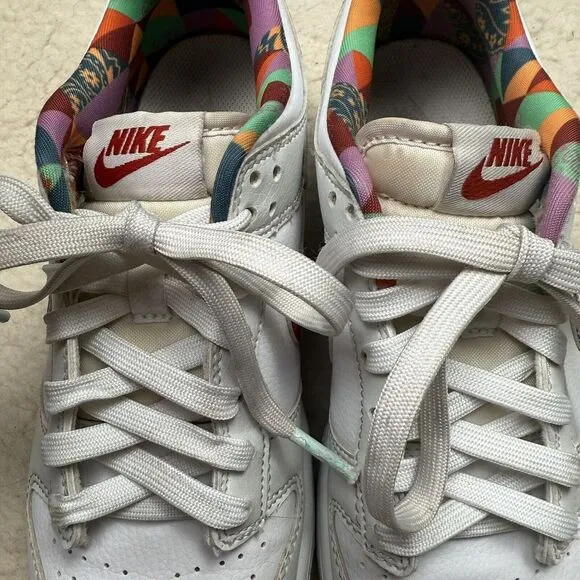 Nike Dunk Low GS Multi-Color‎ Paisley Kids Youth Casual Shoes Sneakers Size 5.5Y