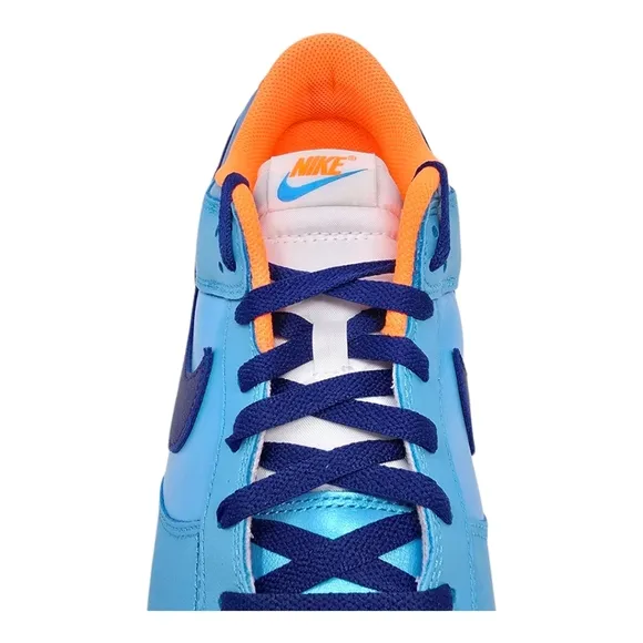 Nike Dunk Low Men's Size's Baltic Blue Deep Royal Blue Total Orange HQ1538 416