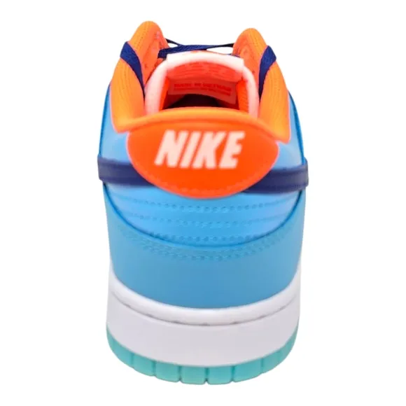 Nike Dunk Low Men's Size's Baltic Blue Deep Royal Blue Total Orange HQ1538 416