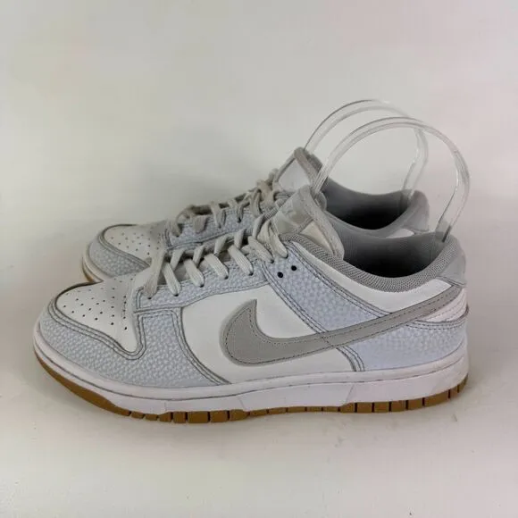 Nike Dunk Low Next Nature Sneakers Women's 8 White Athletic Shoes FN6345-100