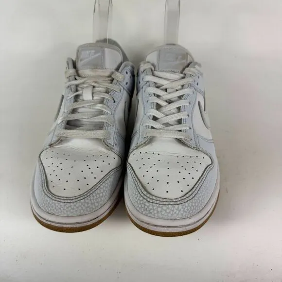 Nike Dunk Low Next Nature Sneakers Women's 8 White Athletic Shoes FN6345-100