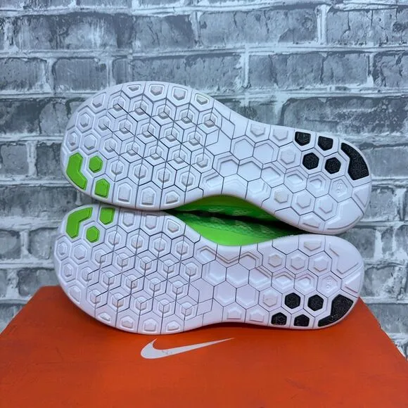 Nike Free 5.0 Flash Lime Green Black‎ Running Shoes 642199-304 Womens Size 7 New