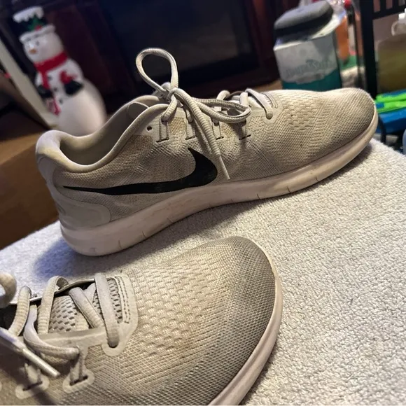 Nike Free RN 17 Running Shoes 880839-002 Men’s 9 Athletic Training Wolf Gray