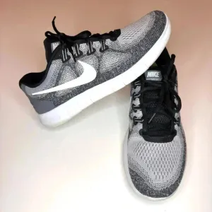 Nike Free RN 2017 Shoes Men's Gray Low Top Lace Up Athletic Running Sneakers 10