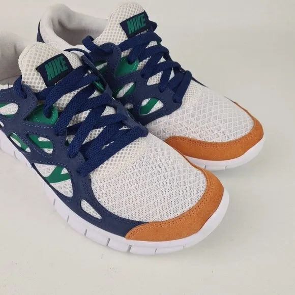 Nike Free Run 2 Phantom Blue Wht Running Sneakers Men Shoes