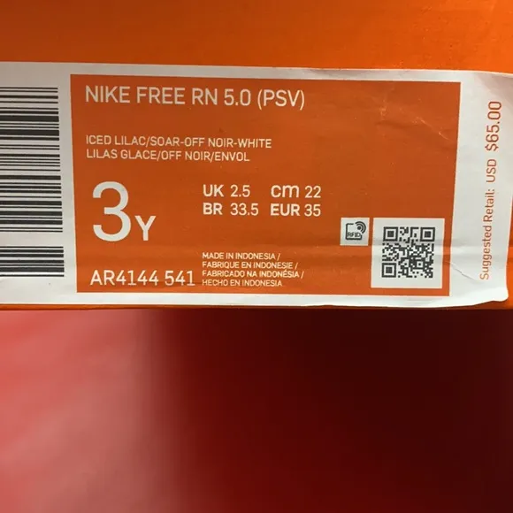 Nike FREE RUN 5.0 Girls' Running Shoes
