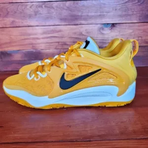 Nike‎ KD 15 TB Promo Basketball Shoes Men Sz 8.5 University Gold DX6648-701 New