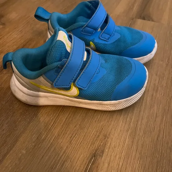 Nike Kids' Blue and Red Sneakers