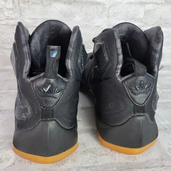 Nike Lebron James 13 808709-001 Black Basketball Shoes Size 6Y GS
