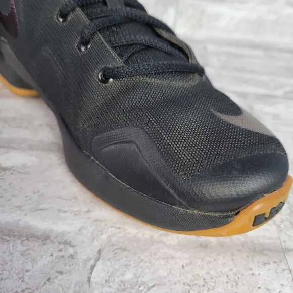 Nike Lebron James 13 808709-001 Black Basketball Shoes Size 6Y GS