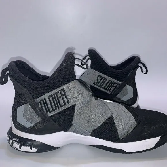 Nike LeBron Soldier 12 TB Black Basketball Shoes