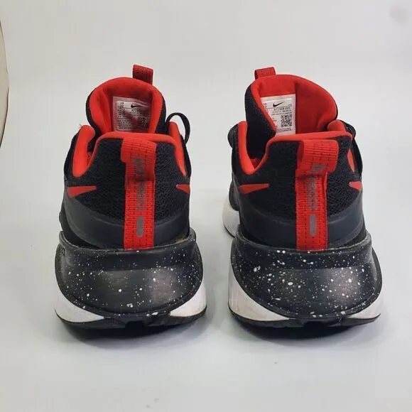 Nike Legend React 3 Men Black University Red Running Shoes AT1368 005 Size 12