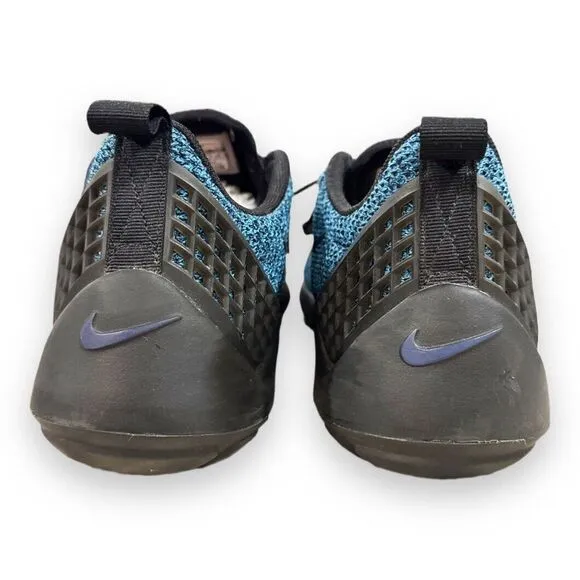 Nike Lunarestoa 2‎ SE Men's Photo Blue Black Running Shoes 821772-400 Size 10.5