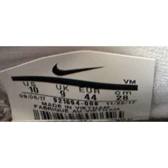 Nike Mens Air Max Sequent 921694-008 Gray Running Shoes Sneakers Size 10