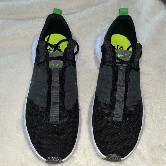 Nike mens Crater Impact Running Shoes, Black/Iron Grey-off Noir, 11