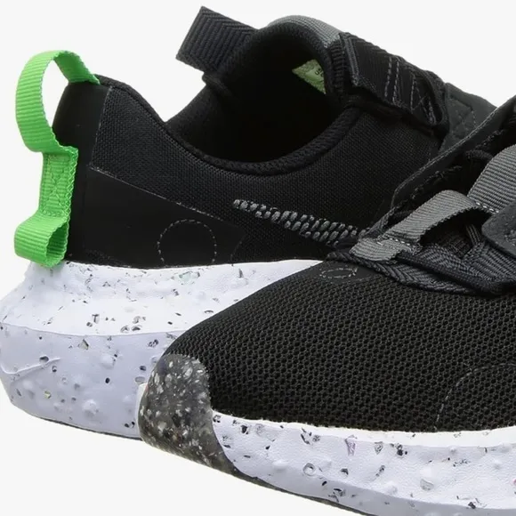 Nike mens Crater Impact Running Shoes, Black/Iron Grey-off Noir, 11