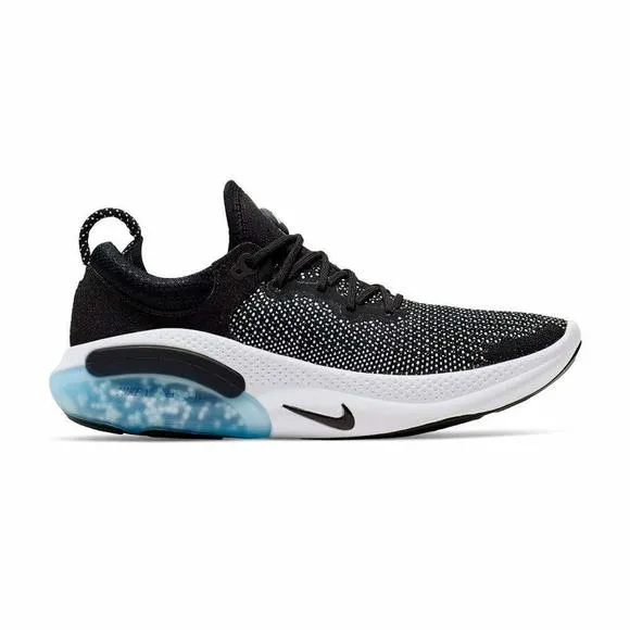 NIKE MEN'S JOYRIDE RUN FLYKNIT RUNNING SHOES (10.5, BLACK/BLACK/WHITE)