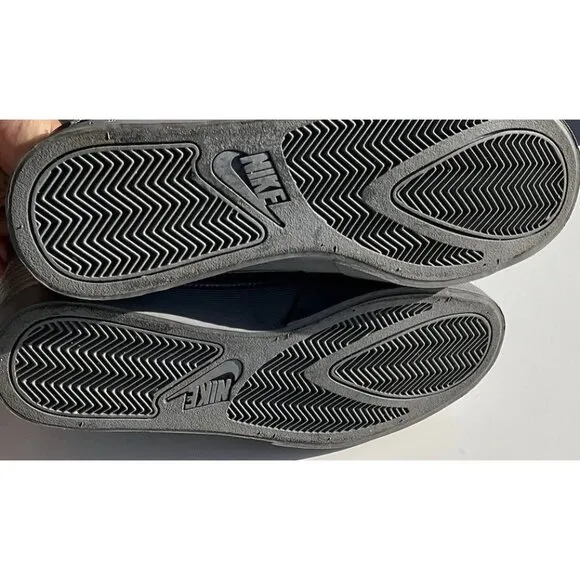 Nike Men’s Size 8.5 Fly Stepper 2K3 Gray-Silver High Top Shoes Strap Lace