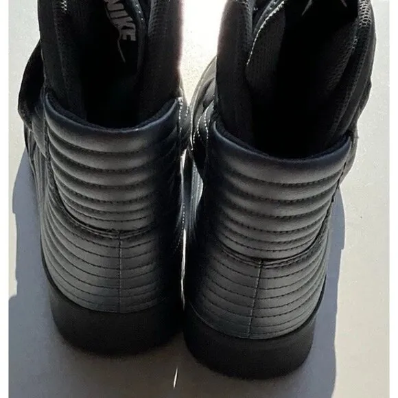 Nike Men’s Size 8.5 Fly Stepper 2K3 Gray-Silver High Top Shoes Strap Lace