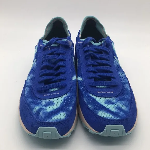 Nike Mens Waffle One By You Blue White DJ0966-991 Running Shoes Size 9.5 USED