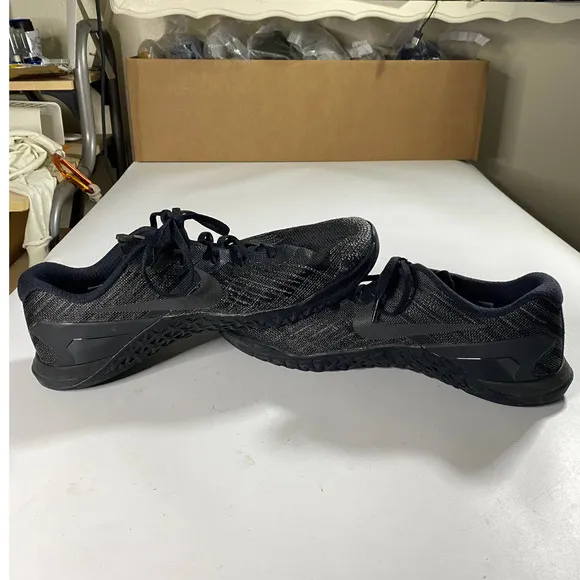 Nike Metcon 3 Black Running Shoes Men's 13